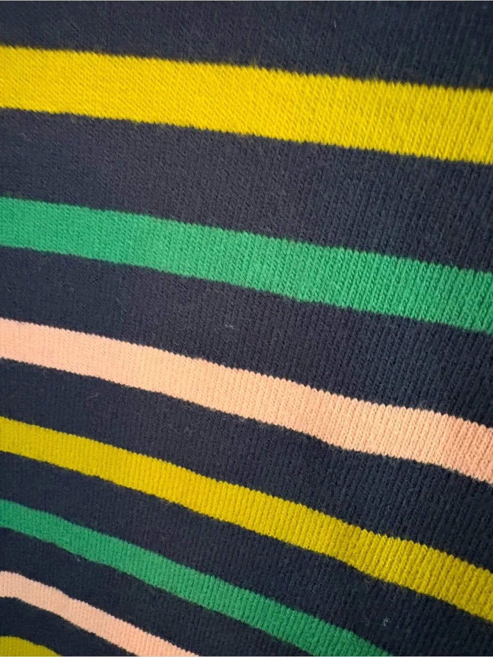 J. Crew Cotton Boat Neck Striped Top. Size Small.